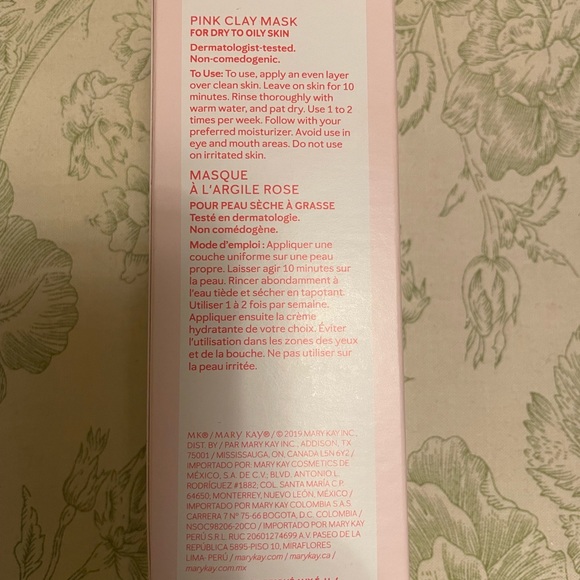 Mary Kay Special-Edition Pink Clay Mask - Picture 2 of 3